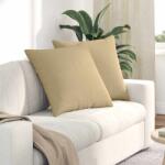 vidaXL Perne pentru canapea 2 pcs Gri Verde 60 x 60 cm GartenMobel Dekor (42014036)