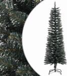 vidaXL Brad de Craciun artificial slim cu suport, verde, 150 cm, PVC GartenMobel Dekor (345184)