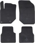 vidaXL Covor pentru masina 4 pcs Negru potrivit pentru C4 2021- GartenMobel Dekor (42029155)