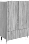 vidaXL Bufet cu sertar Sonoma gri 66 x 34, 5 x 97 cm Lemn prelucrat GartenMobel Dekor (894441) Comoda