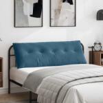 vidaXL Perna pentru spate albastru 140 x 50 cm Tesatura din corduroy GartenMobel Dekor (42014846)