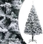 vidaXL Pom de Craciun artificial cu zapada, verde, 210 cm, PVC GartenMobel Dekor (320965)