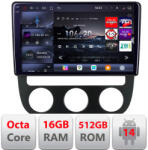 Edotec Navigatie Android VW Golf 5 2004-2010 cu clima automata, QLED 2K, 16GB+512GB (KIT-golf5-automatic+EDT-E810-2K)