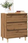 vidaXL Bufeta Stejar artizanal 60x35x70 cm Lemn prelucrat GartenMobel Dekor (856481) Comoda