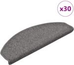 vidaXL Covorase pentru scari, 30 buc. , 65x24x4 cm, gri închis, semirotunde, mari GartenMobel Dekor (3365761) Covor
