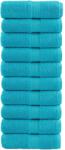 vidaXL Prosoape de baie premium SOLUND, 10 buc. , turcoaz, 30x30 cm, 600 g/m2 GartenMobel Dekor (137445) Prosop