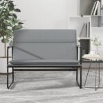 vidaXL Banca, gri deschis, 100x64x80 cm, textil GartenMobel Dekor (351351)