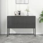 vidaXL Servanta, antracit, 105x35x75 cm, otel GartenMobel Dekor (335870) Comoda