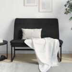 vidaXL Banca, negru, 100x75x76 cm, material textil GartenMobel Dekor (351323)