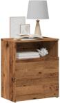 vidaXL Noptiere, 2 buc, lemn învechit, 50x32x60 cm, lemn prelucrat GartenMobel Dekor (856565)