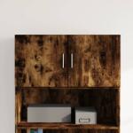 vidaXL Dulap de perete, stejar fumuriu, 80x42, 5x40 cm, lemn compozit GartenMobel Dekor (846128) Comoda