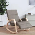 vidaXL Scaun balansoar, gri taupe, material textil GartenMobel Dekor (351079) Balansoar