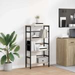 vidaXL Raft pentru carti Stejar Sonoma 60 x 29, 5 x 115 cm GartenMobel Dekor (883923) Biblioteca