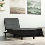 vidaXL Sezlong, gri închis, material textil GartenMobel Dekor (352841)