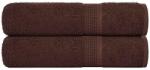 vidaXL Prosoape de mana 2 buc maro 50x100 cm 360 g/m2 100% bumbac GartenMobel Dekor (136758) Prosop