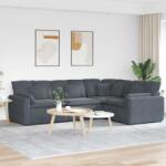 vidaXL Canapea modulara cu perne catifea gri închis GartenMobel Dekor (3321160) Canapea