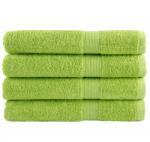 vidaXL Prosoape premium SOLUND 4 buc. verde mar 100x200 cm 600 gsm GartenMobel Dekor (137510) Prosop