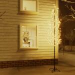 vidaXL Copac cu flori de cires cu LED, 368 LED-uri alb calde, 300 cm GartenMobel Dekor (345134)