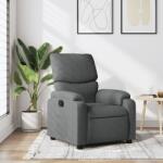 vidaXL Fotoliu rabatabil, gri închis, material textil GartenMobel Dekor (373411)