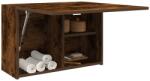 vidaXL Dulap perete baie, stejar fumuriu, 60x25x40 cm, lemn prelucrat GartenMobel Dekor (860071)