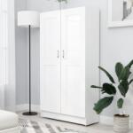 vidaXL Biblioteca, alb, 82, 5 x 30, 5 x 150 cm, PAL GartenMobel Dekor (802723) Biblioteca