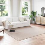 vidaXL Covor patrat crem 240x240 cm, antiderapant, pentru living (42022566) Covor