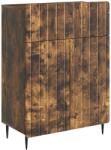 vidaXL Bufet cu sertar Stejar fumuriu 66 x 34, 5 x 92 cm Lemn prelucrat GartenMobel Dekor (894410) Comoda