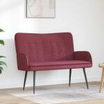 vidaXL Canapea cu 2 locuri bordo 115 x 61 x 87 cm tesatura GartenMobel Dekor (42028905) Canapea