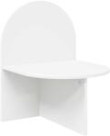 vidaXL Noptiera Alb 48 x 49 x 65 cm Lemn prelucrat GartenMobel Dekor (8001113)