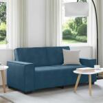 vidaXL Canapea cu 2 locuri, albastru, 180x78x84 cm, catifea GartenMobel Dekor (4105029) Canapea