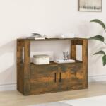 vidaXL Servanta, stejar fumuriu, 80x30x60 cm, lemn prelucrat GartenMobel Dekor (819457) Comoda
