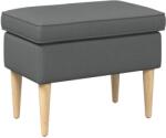 vidaXL Taburet 55 x 35 x 41 cm Plywood din 100% poliester GartenMobel Dekor (42029977)