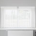 vidaXL Cortina din Dantela cu perdele Alb 180 x 200 cm Poliester GartenMobel Dekor (4107766)