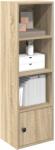 vidaXL Biblioteca, stejar sonoma, 31x24x102 cm, lemn prelucrat GartenMobel Dekor (860339) Biblioteca