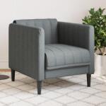 vidaXL Fotoliu, gri închis, material textil GartenMobel Dekor (372596) Canapea