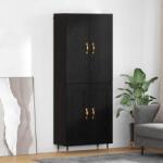 vidaXL Bufet Pe perete Stejar Negru 69, 5 x 34 x 180 cm Lemn compozit GartenMobel Dekor (3416271) Comoda