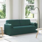 vidaXL Canapea 180cm Verde închis Metal GartenMobel Dekor (42024372) Canapea