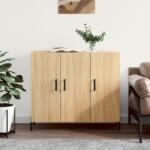 vidaXL Servanta, stejar sonoma, 90x34x80 cm, lemn compozit GartenMobel Dekor (828119) Comoda