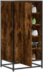 vidaXL Suport pantofi Stejar afumat 48x38x97, 5 cm Lemn prelucrat GartenMobel Dekor (849201) Pantofar