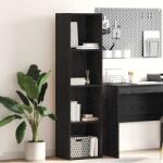 vidaXL Biblioteca Stejar negru 40 x 30 x 152 cm Lemn compozit GartenMobel Dekor (875017) Biblioteca