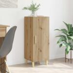 vidaXL Bufet Stejar Artizanal 34, 5 x 34 x 90 cm Lemn compozit GartenMobel Dekor (880923) Comoda