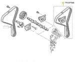 Original Renault Set pompa apa + curea dintata ORIGINAL RENAULT 77 01 477 048 (77 01 477 048)