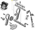 Original Renault Set pompa apa + curea dintata ORIGINAL RENAULT 77 01 477 013 (77 01 477 013)