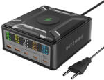 BlitzWolf BW-S28 asztali töltő 2xUSB-A 3xUSB-C Fekete (BW-S28)