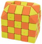 JollyHeap® Cuburi Magnetice pentru construit, JollyHeap FUN, 300 cuburi - 4 forme, Diverse Culori (300CUBJH-1125/FUN) Jucarii de constructii magnetice