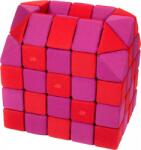 JollyHeap® Cuburi Magnetice pentru construit, JollyHeap FUN, 300 cuburi - 4 forme, Diverse Culori (300CUBJH-1221/FUN) Jucarii de constructii magnetice