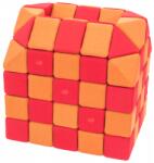 JollyHeap® Cuburi Magnetice pentru construit, JollyHeap FUN, 300 cuburi - 4 forme, Diverse Culori (300CUBJH-1225/FUN) Jucarii de constructii magnetice