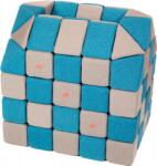 JollyHeap® Cuburi Magnetice pentru construit, JollyHeap FUN, 300 cuburi - 4 forme, Diverse Culori (300CUBJH-1323/FUN) Jucarii de constructii magnetice