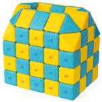 JollyHeap® Cuburi Magnetice pentru construit, JollyHeap FUN, 300 cuburi - 4 forme, Diverse Culori (300CUBJH-1623/FUN) Jucarii de constructii magnetice