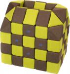 JollyHeap® Cuburi Magnetice pentru construit, JollyHeap FUN, 300 cuburi - 4 forme, Diverse Culori (300CUBJH-1124/FUN) Jucarii de constructii magnetice